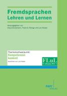 Fremdsprachen Lehren und Lernen 2012 Heft 1 di Claus Königs Gnutzmann edito da Gunter Narr Verlag