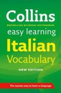 Easy Learning Italian Vocabulary di Collins Dictionaries edito da HarperCollins Publishers