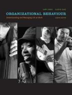 Organizational Behaviour: Understanding and Managing Life at Work with Myoblab di Gary Johns, Alan M. Saks edito da Prentice Hall