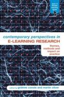 Contemporary Perspectives in E-Learning Research di Grainne Conole edito da Taylor & Francis Ltd