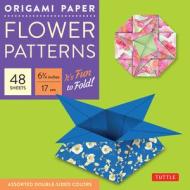Origami Paper 6 3/4" (17 Cm) Flower Patterns 48 Sheets edito da Tuttle Publishing