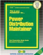 Power Distribution Maintainer di National Learning Corporation edito da National Learning Corp