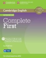 Complete First Teacher's Book with Teacher's Resources CD-ROM [With CDROM] di Guy Brook-Hart edito da CAMBRIDGE