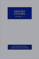 Leisure Studies di Chris Rojek edito da SAGE Publications Ltd