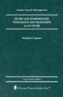 Co-ops And Condominiums di Margaret C. Jasper edito da Thomson West