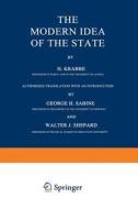 The Modern Idea of the State di H. Krabbe edito da Springer Netherlands