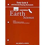 Holt Science & Technology California: Study Guide B with Directed Reading Worksheets Grade 6 Earth Science di Holt Rinehart & Winston edito da Holt McDougal