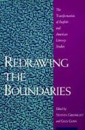 Redrawing the Boundaries di Greenblatt edito da Modern Language Association