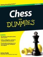 Chess for Dummies di James Eade edito da For Dummies