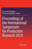Proceedings of the International Symposium for Production Research 2018 edito da Springer International Publishing