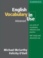 English Vocabulary In Use Advanced di Michael Mccarthy, Felicity O'dell edito da Cambridge University Press