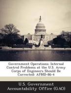 Government Operations edito da Bibliogov