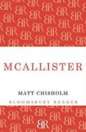 McAllister di Matt Chisholm edito da Bloomsbury Publishing PLC