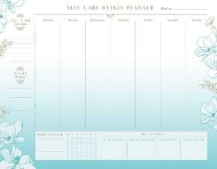 Inner World: Self-Care Weekly Planner Notepad: (mindfulness Gifts, Self-Care Gifts for Women, Back to School Supplies) di Insights edito da INSIGHT EDITIONS