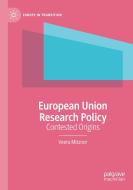 European Union Research Policy di Veera Mitzner edito da Springer International Publishing