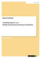 Umfeldprognose zur Markteintrittsentscheidung in Brasilien di Manuel Schneider edito da GRIN Verlag