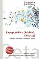 Rapoport-Bick (Rabbinic Dynasty) edito da Betascript Publishing