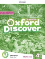 Oxford Discover: Level 4: Workbook with Online Practice di Oxford Editor edito da OUP Oxford