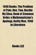 1940 Books: The Problem Of Pain, One, Tw di Books Llc edito da Books LLC, Wiki Series