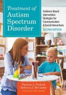 Treatment Of Autism Spectrum Disorder edito da Brookes Publishing Co