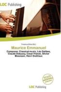 Maurice Emmanuel edito da Loc Publishing