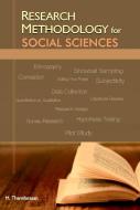 Research Methodology for Social Sciences di M. Thamilarasan edito da New Century Publications