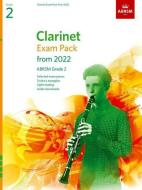 Clarinet Exam Pack From 2022, ABRSM Grade 2 di ABRSM edito da Associated Board Of The Royal Schools Of Music