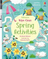 Wipe-Clean Spring Activities di Kirsteen Robson edito da Usborne Publishing Ltd