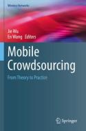 Mobile Crowdsourcing edito da Springer International Publishing
