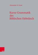 Kurze Grammatik des Biblischen Hebräisch di Alexander B. Ernst edito da Vandenhoeck + Ruprecht