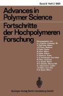 Fortschritte der Hochpolymeren-Forschung di H. -J. Cantow, G. Dall'Asta, J. D. Ferry, H. Fujita, W. Kern, G. Natta, S. Okamura, C. G. Overberger, W. Prins, Schulz edito da Springer Berlin Heidelberg