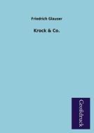 Krock & Co. di Friedrich Glauser edito da Grosdruckbuch Verlag