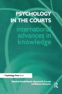 Psychology In The Courts edito da Taylor & Francis Ltd