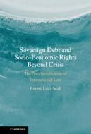 Sovereign Debt And Socio-Economic Rights Beyond The Crisis di Emma Scali edito da Cambridge University Press