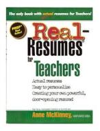 Real-Resumes for Teachers di Anne McKinney edito da Createspace