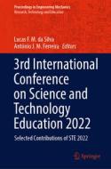 3rd International Conference on Science and Technology Education 2022 edito da Springer International Publishing