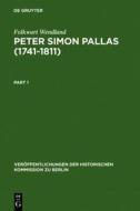 Peter Simon Pallas (1741-1811): Materialien Einer Biographie di Folkwart Wendland edito da Walter de Gruyter