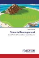 Financial Management di Joseph Masinde edito da LAP Lambert Academic Publishing