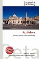 Paz Palace edito da Betascript Publishing