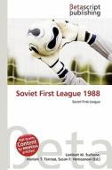 Soviet First League 1988 edito da Betascript Publishing