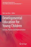 Developmental Education for Young Children edito da Springer Netherlands