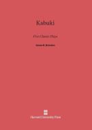 Kabuki edito da Harvard University Press