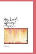 Blackwood's Edinburgh Magazine di Na Various edito da Bibliolife