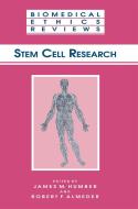 Stem Cell Research di James Humber, Robert F. Almeder edito da Humana Press Inc.