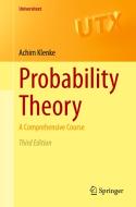 Probability Theory di Achim Klenke edito da Springer International Publishing