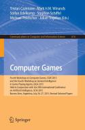 Computer Games edito da Springer International Publishing