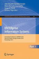 ENTERprise Information Systems, Part I edito da Springer-Verlag GmbH