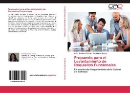 Propuesta para el Levantamiento de Requisitos Funcionales di Yeilin Martínez Torres, Zayli Noda García edito da EAE