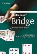 Bridge di Andrew Robson edito da Harpercollins Publishers