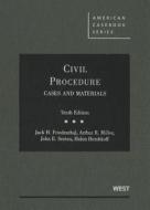 Civil Procedure: Cases and Materials di Jack H. Friedenthal, Arthur R. Miller, John E. Sexton edito da West